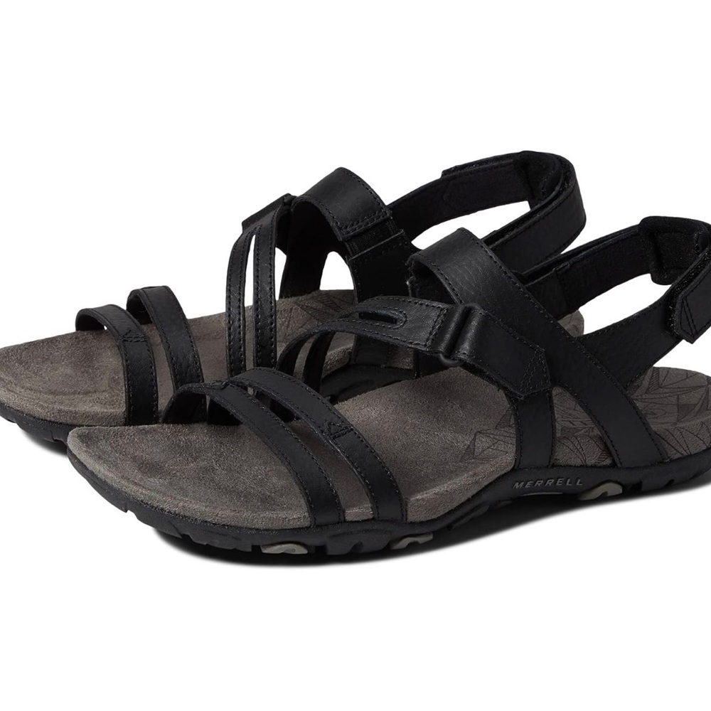 Merrell Women's Sandspur Rose Convert Sandals - Black - NEW